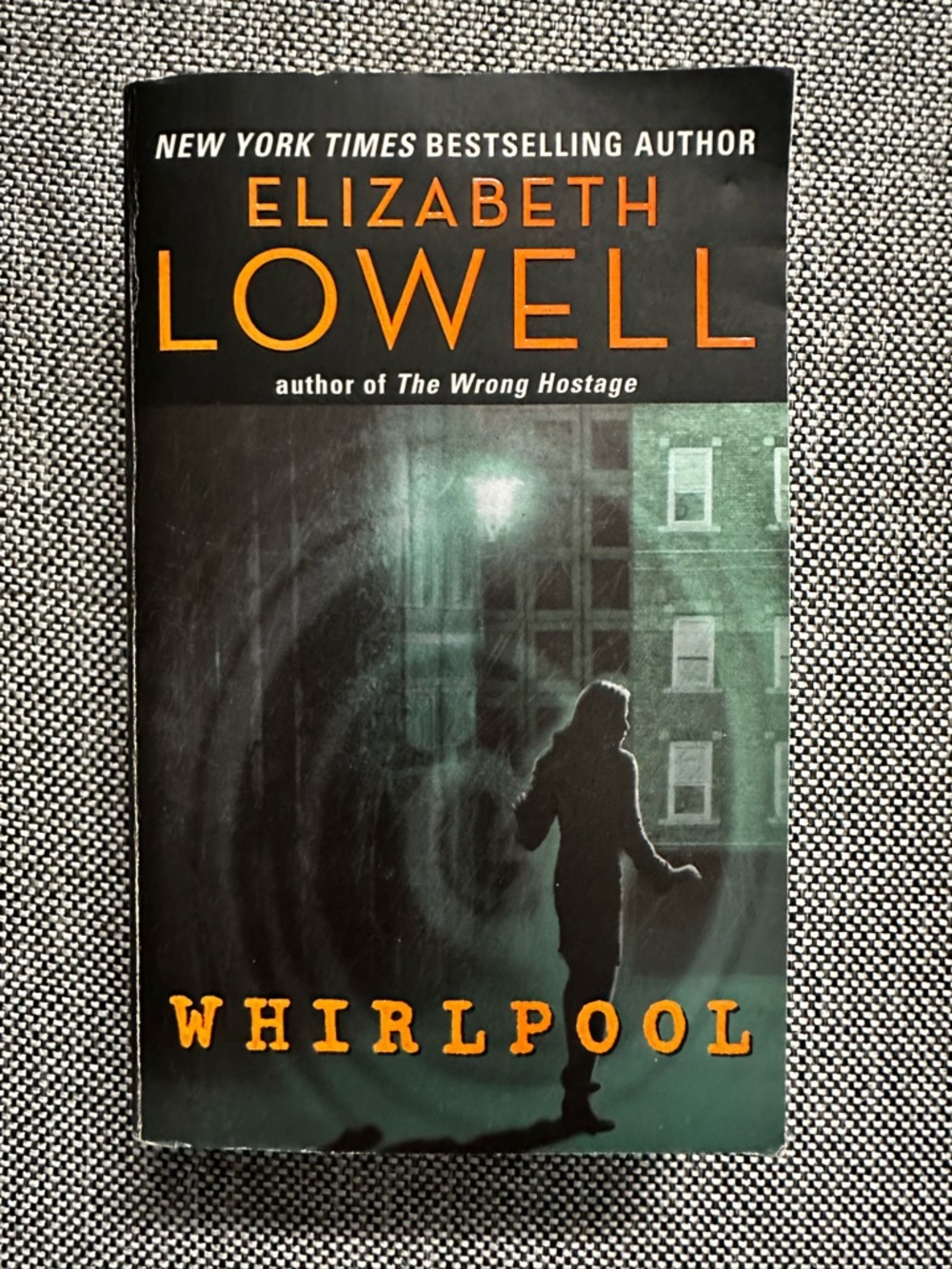 Whirlpool - Green/Black Paperback Mystery Novel